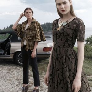 Anthropologie - Beautiful Weston Wear felted flowers dress